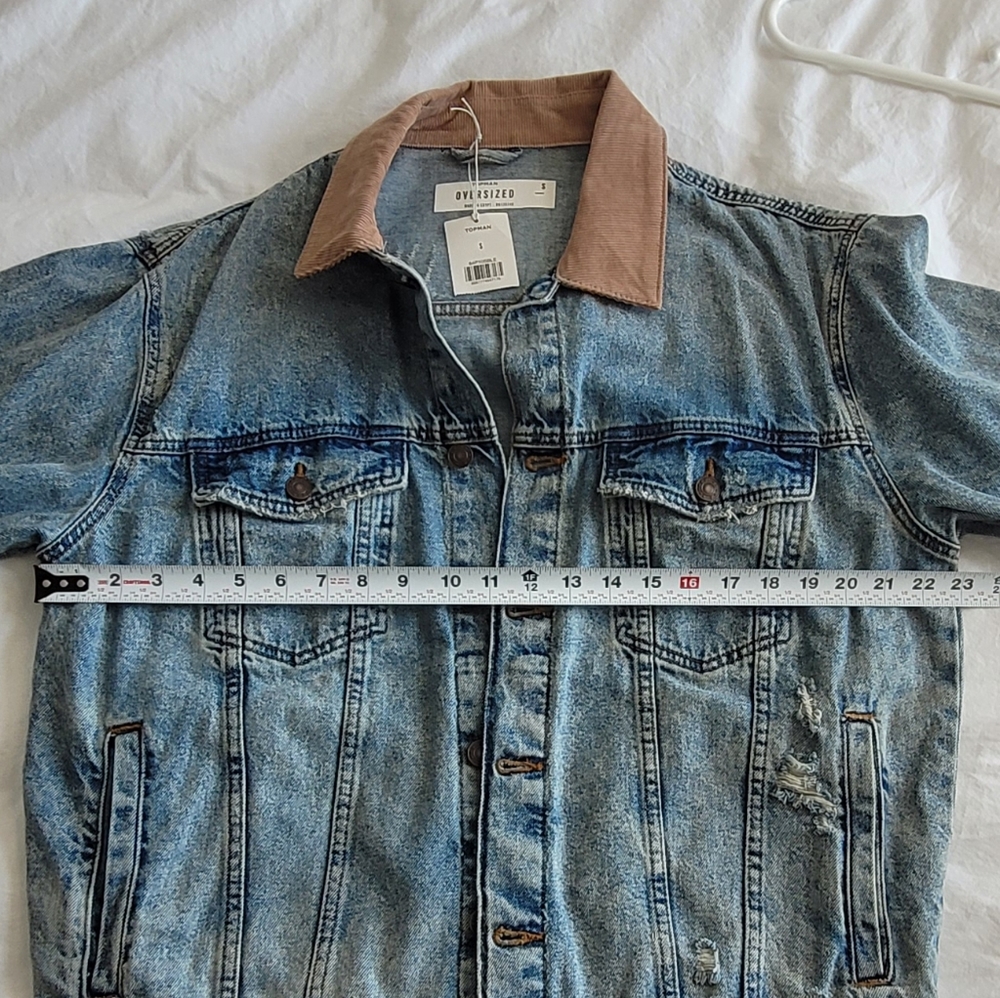 TOPMAN Oversized Denim Jacket - Picture 12 of 12